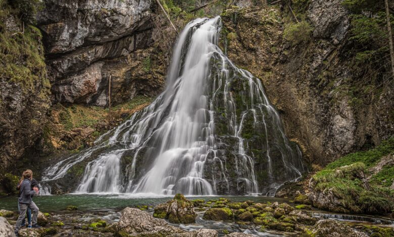 شلالات غولينغ Golling Wasserfall
